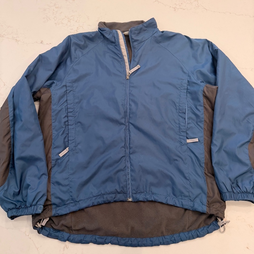 🏔️ The North Face Fleece-Lined Windbreaker – Men’s L